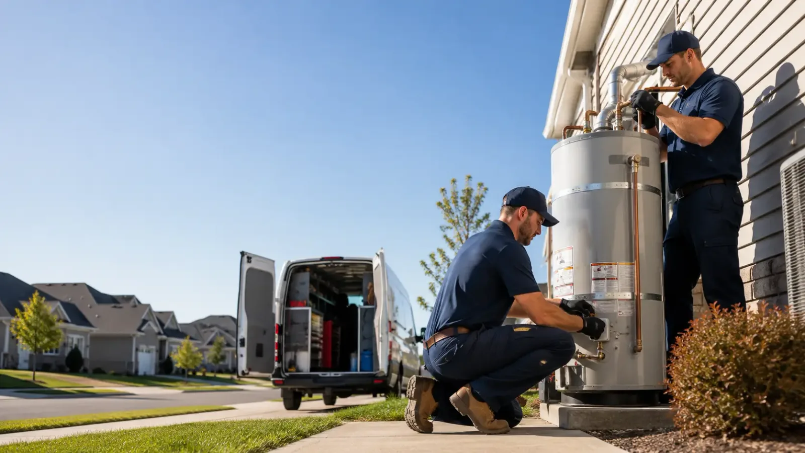Water Heater Installation in Rogers, ND